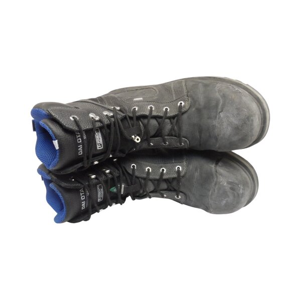 DAKOTA Men's 557 8" Viper STCP HD3 Vibram Work Boots Black Size 15M - Picture 4 of 9